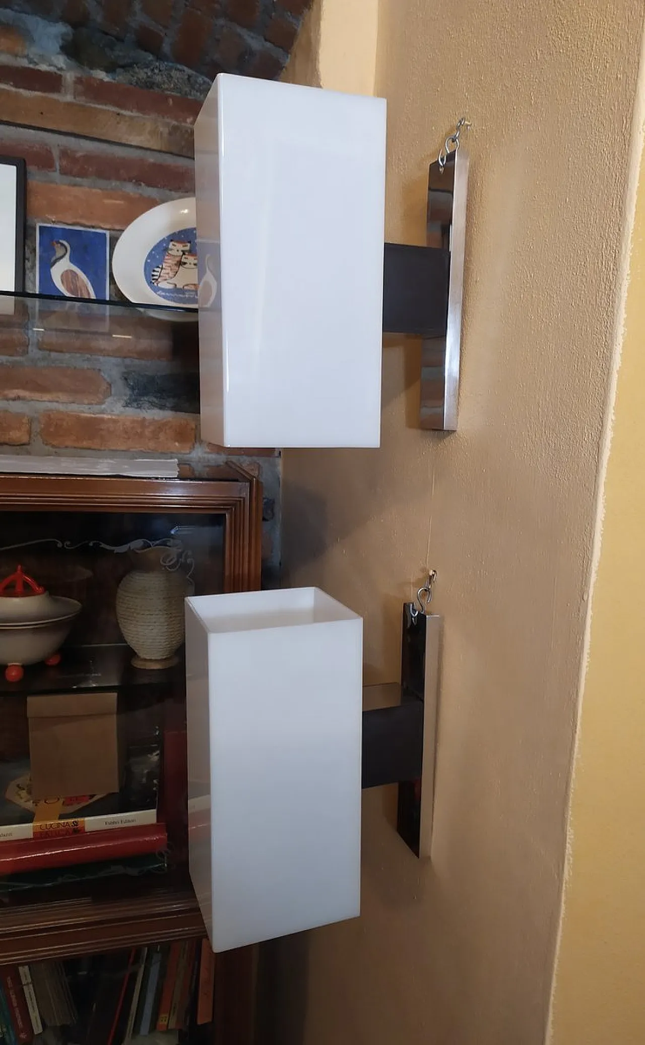 Coppia di lampade da parete di Arredoluce, anni '50 9