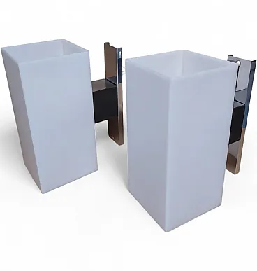 Coppia di lampade da parete di Arredoluce, anni '50