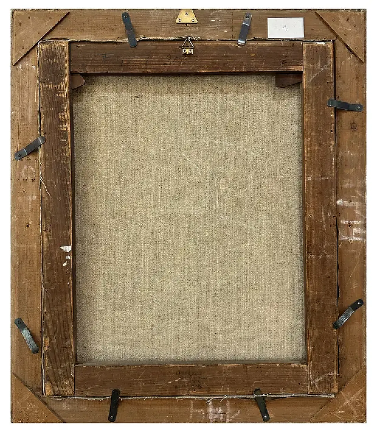 Navy with Sailing Ships in the Agitated Sea by A.Lahde, 19th century 8