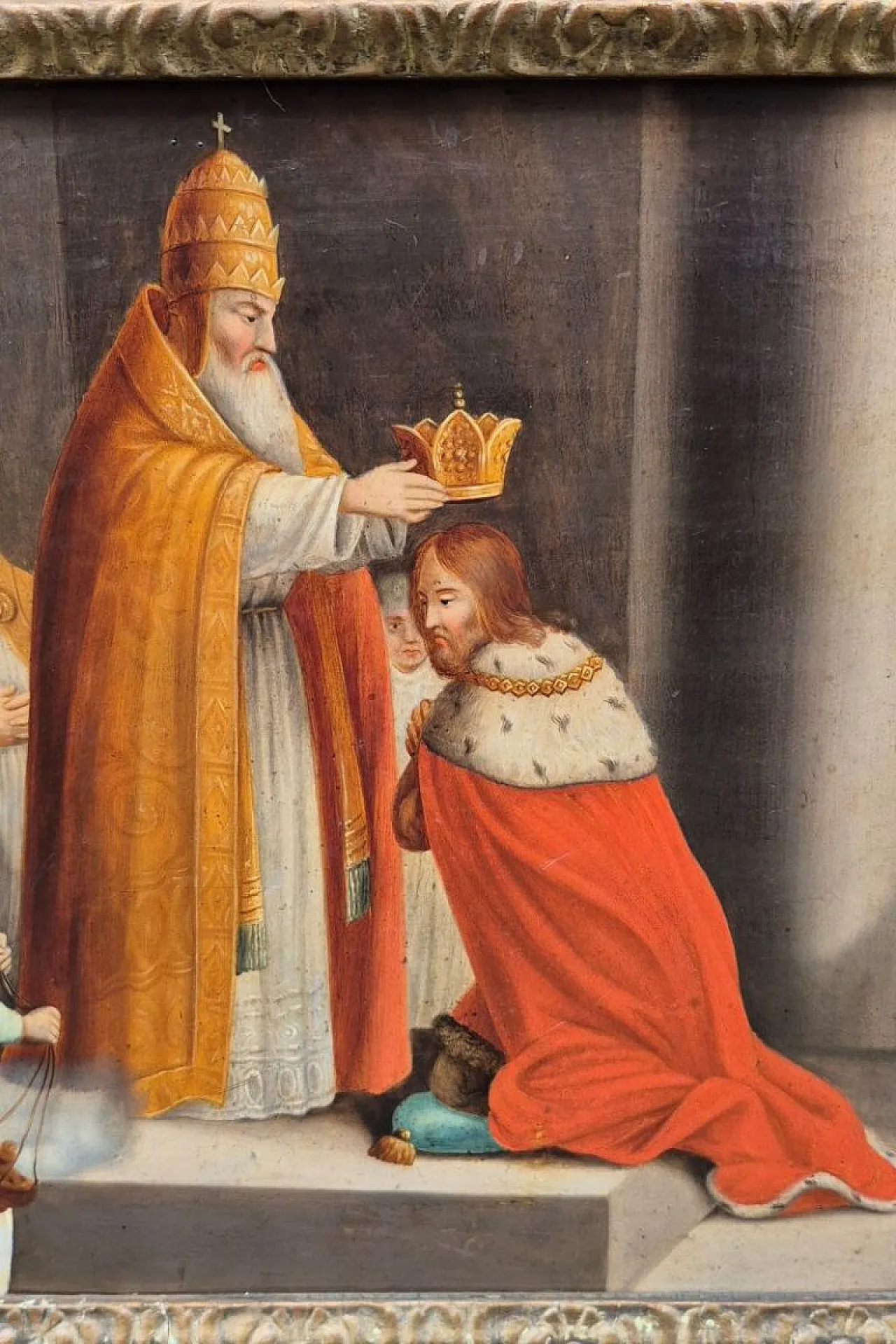 Coronation Henry VI, oil on foil, early 19th century 3