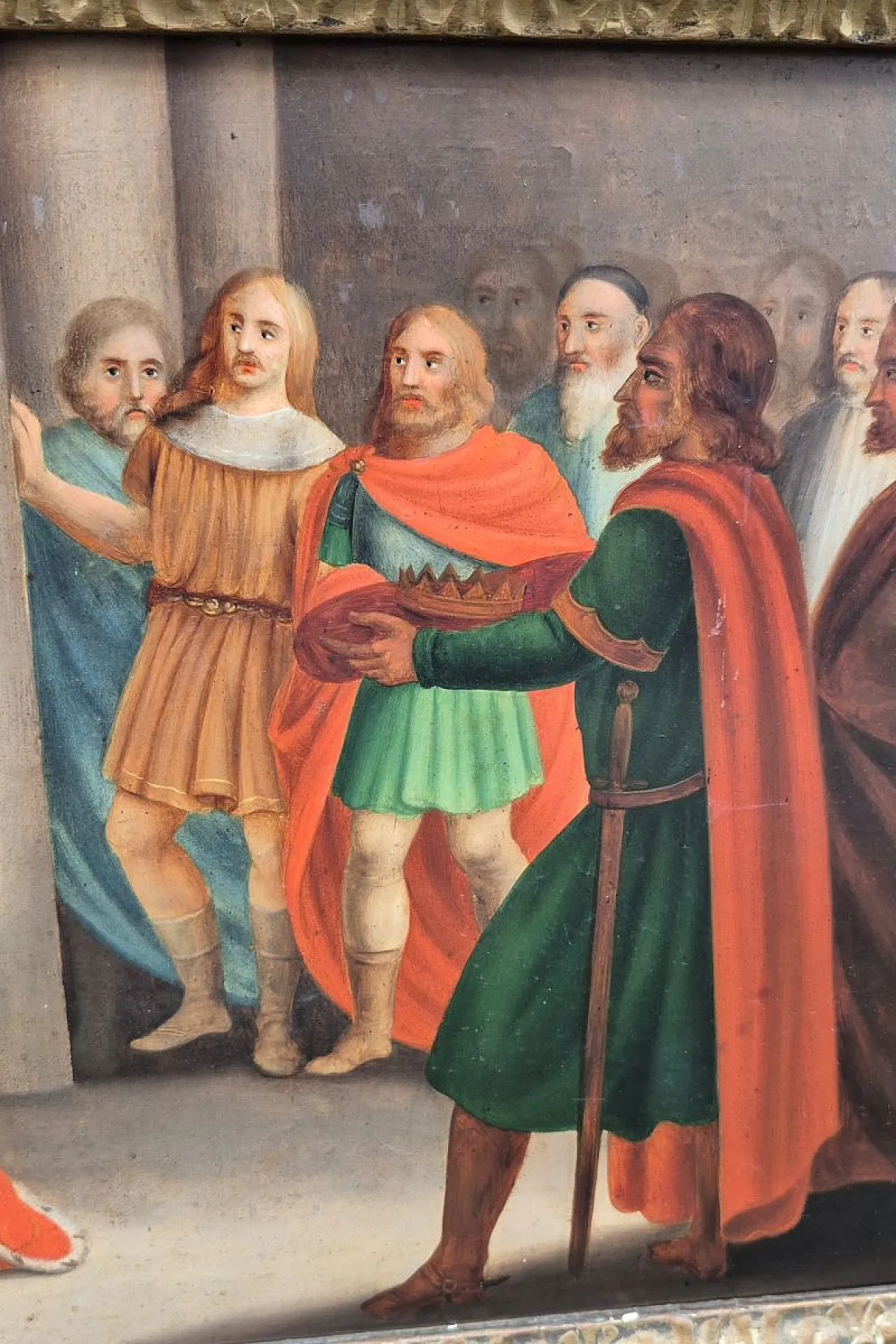 Coronation Henry VI, oil on foil, early 19th century 4