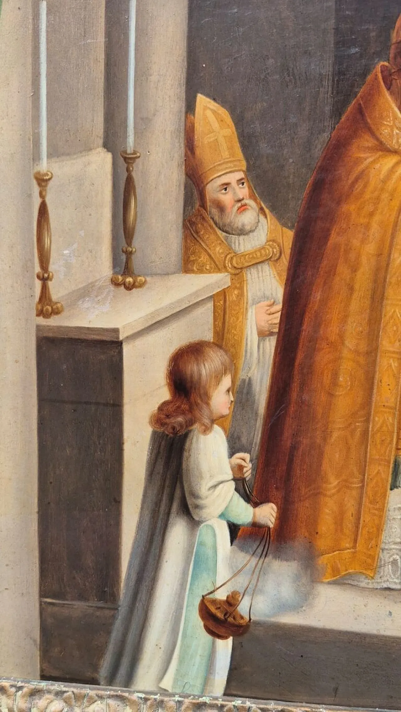 Coronation Henry VI, oil on foil, early 19th century 5