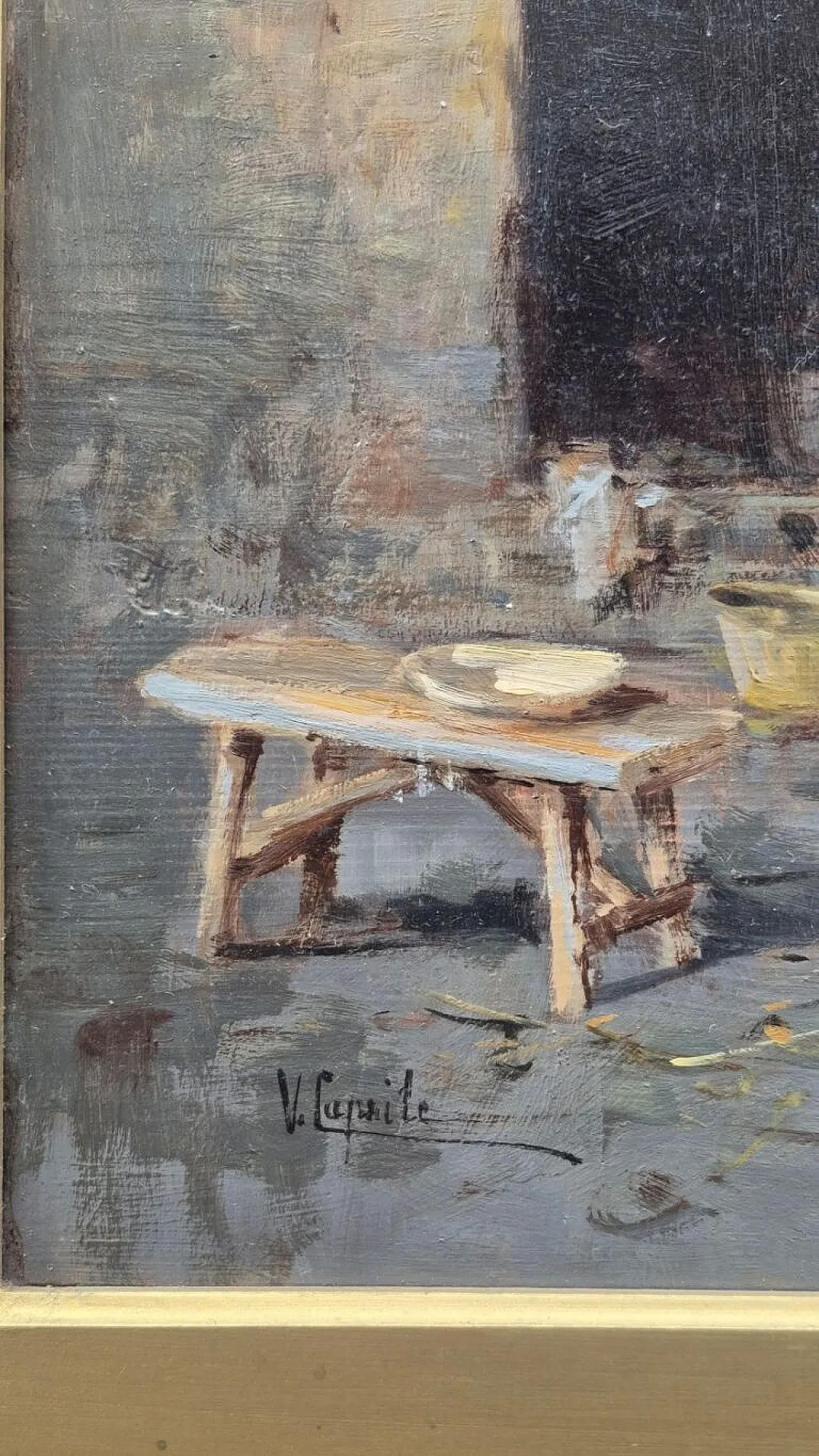 Girls in a Rural Environment by Vincenzo Caprile, 19th century 3