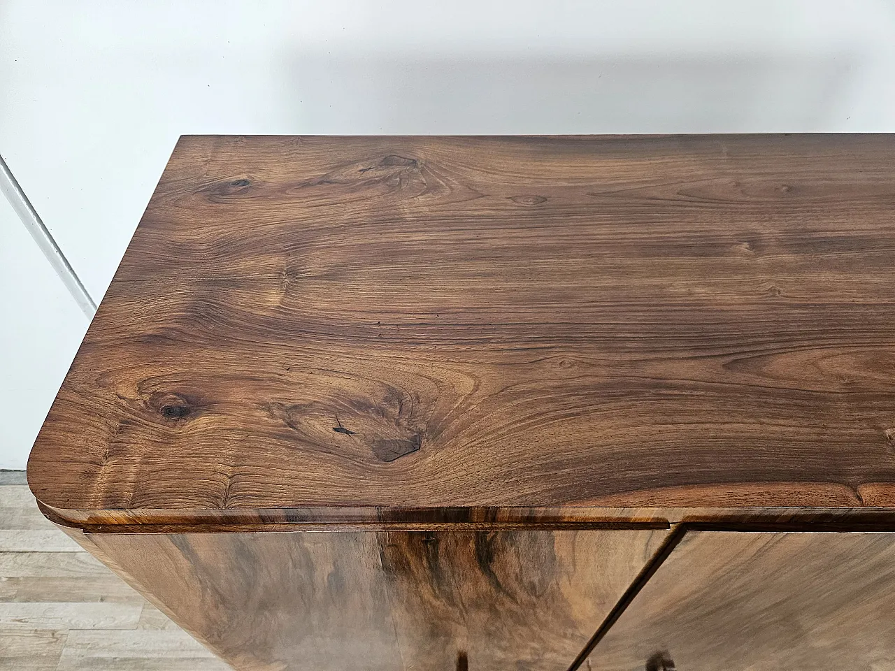 Art Deco sideboard in walnut 1940 6