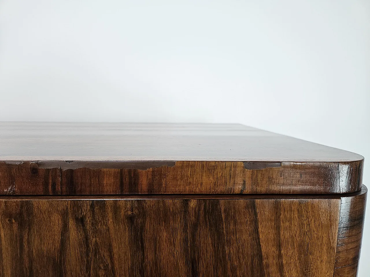 Art Deco sideboard in walnut 1940 8