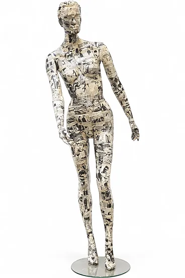 Manichino femminile artistico, anni ’80