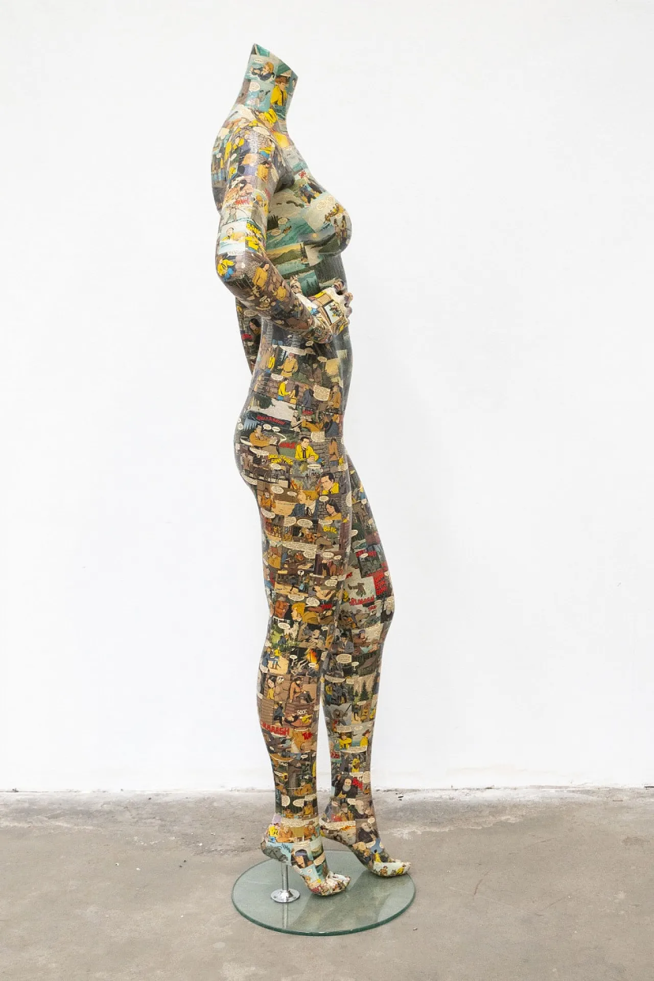 Manichino femminile artistico, anni ’80 2