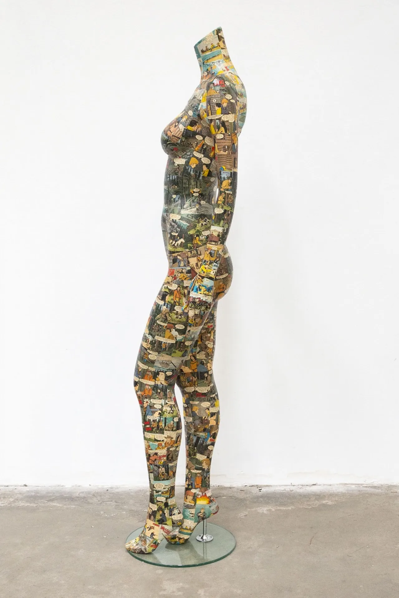 Manichino femminile artistico, anni ’80 3