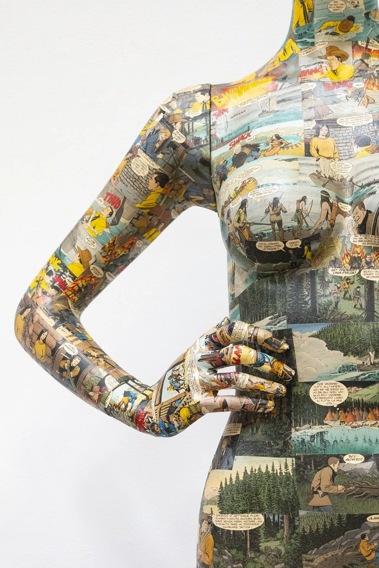 Manichino femminile artistico, anni ’80 5