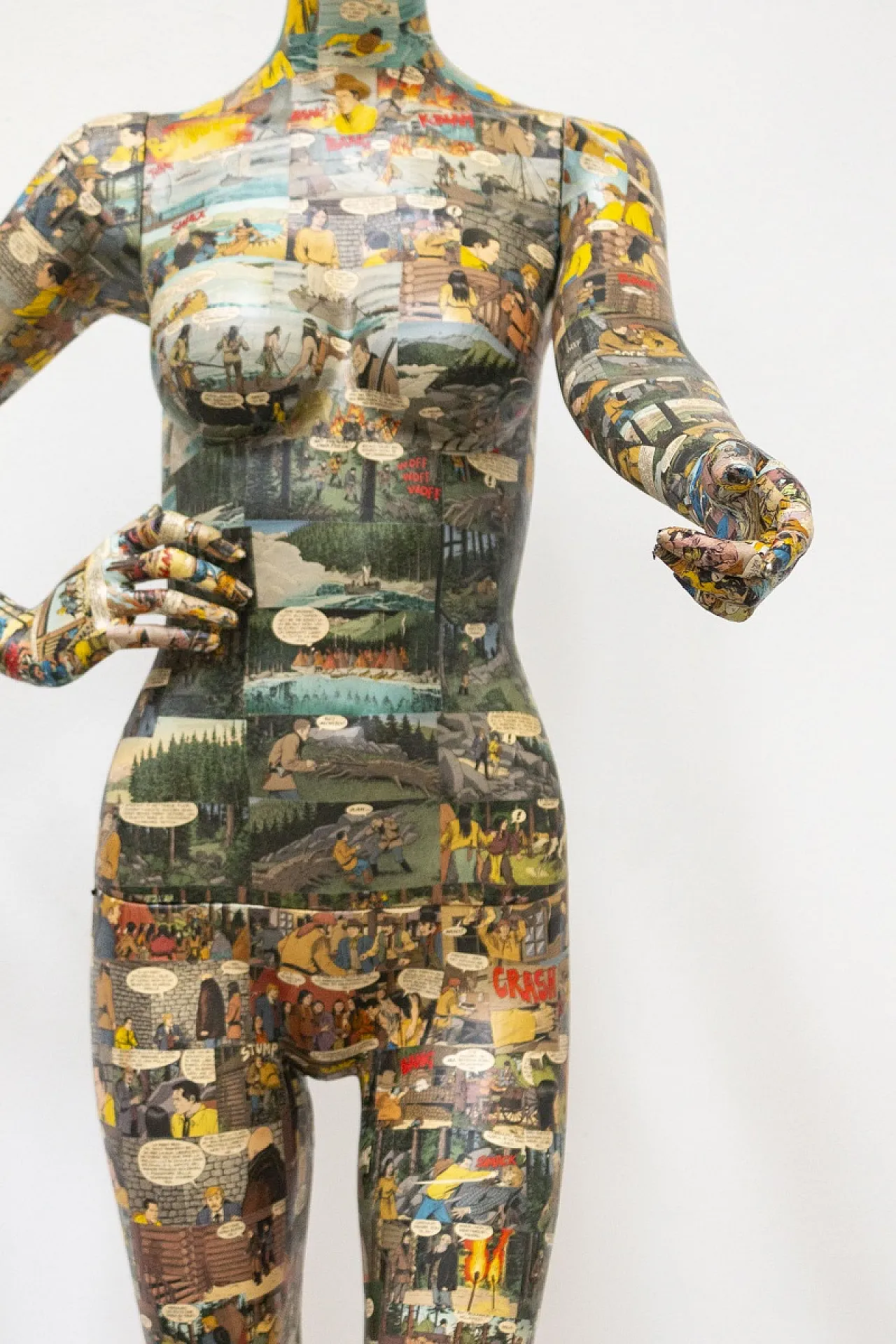 Manichino femminile artistico, anni ’80 8