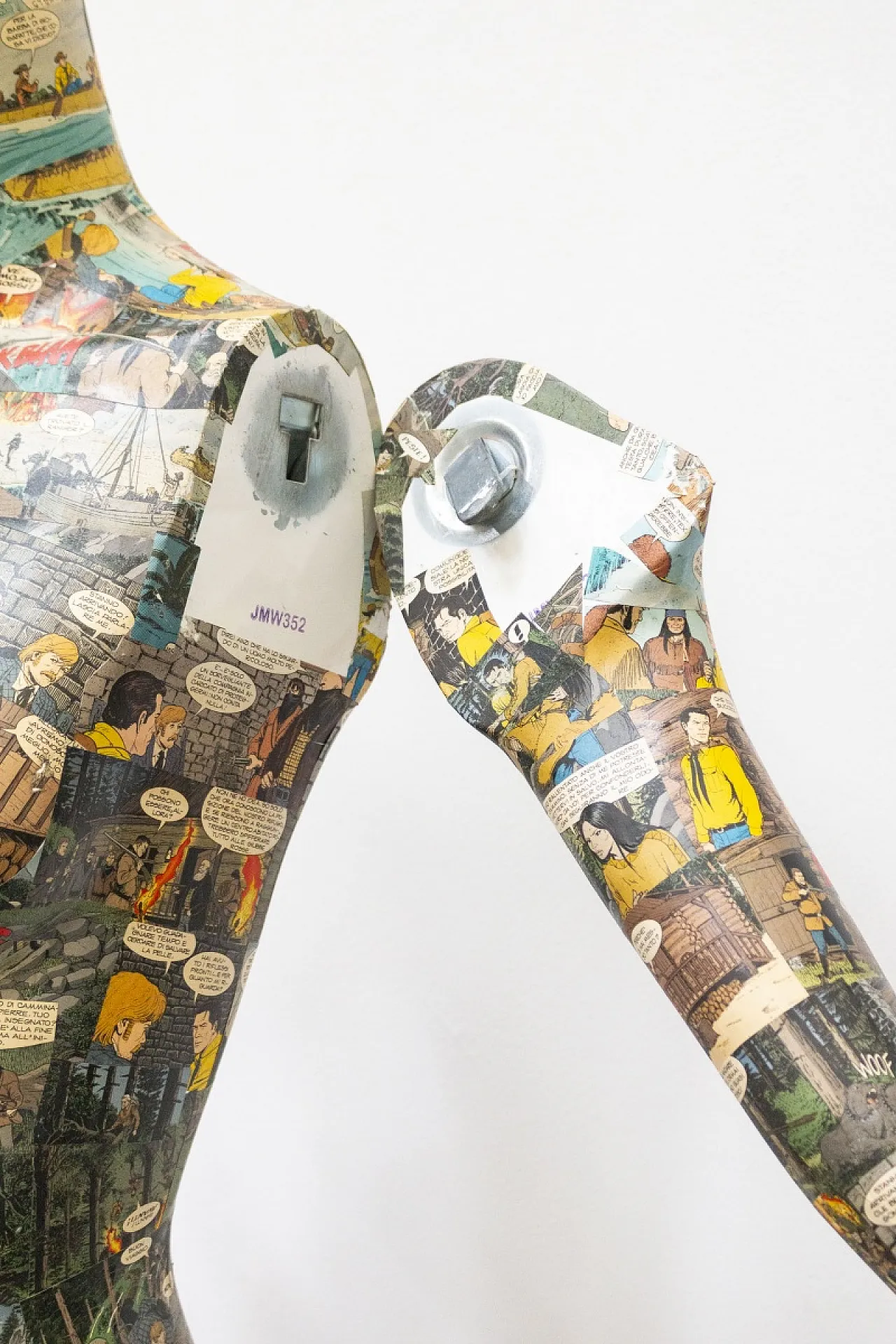 Manichino femminile artistico, anni ’80 9