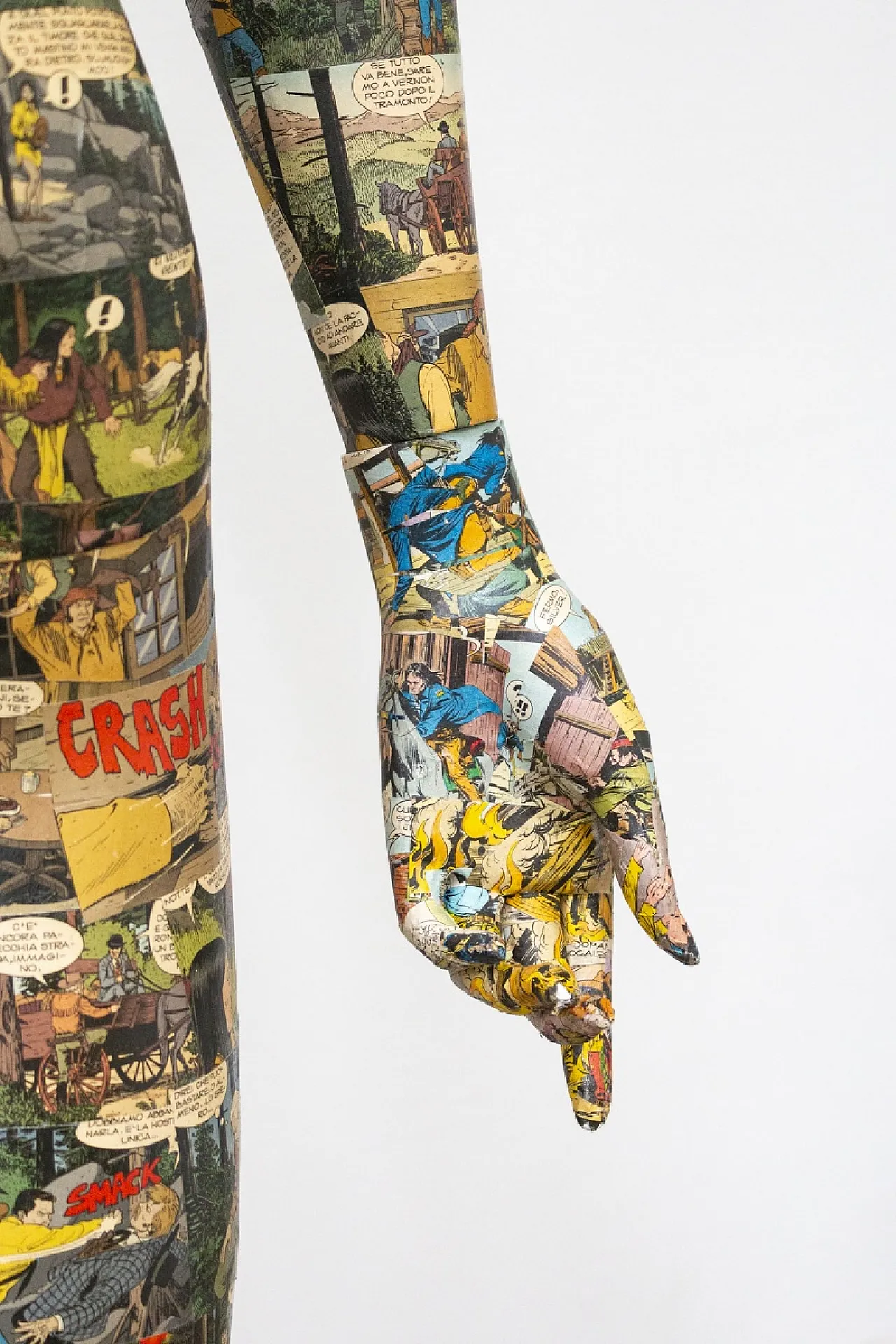 Manichino femminile artistico, anni ’80 11