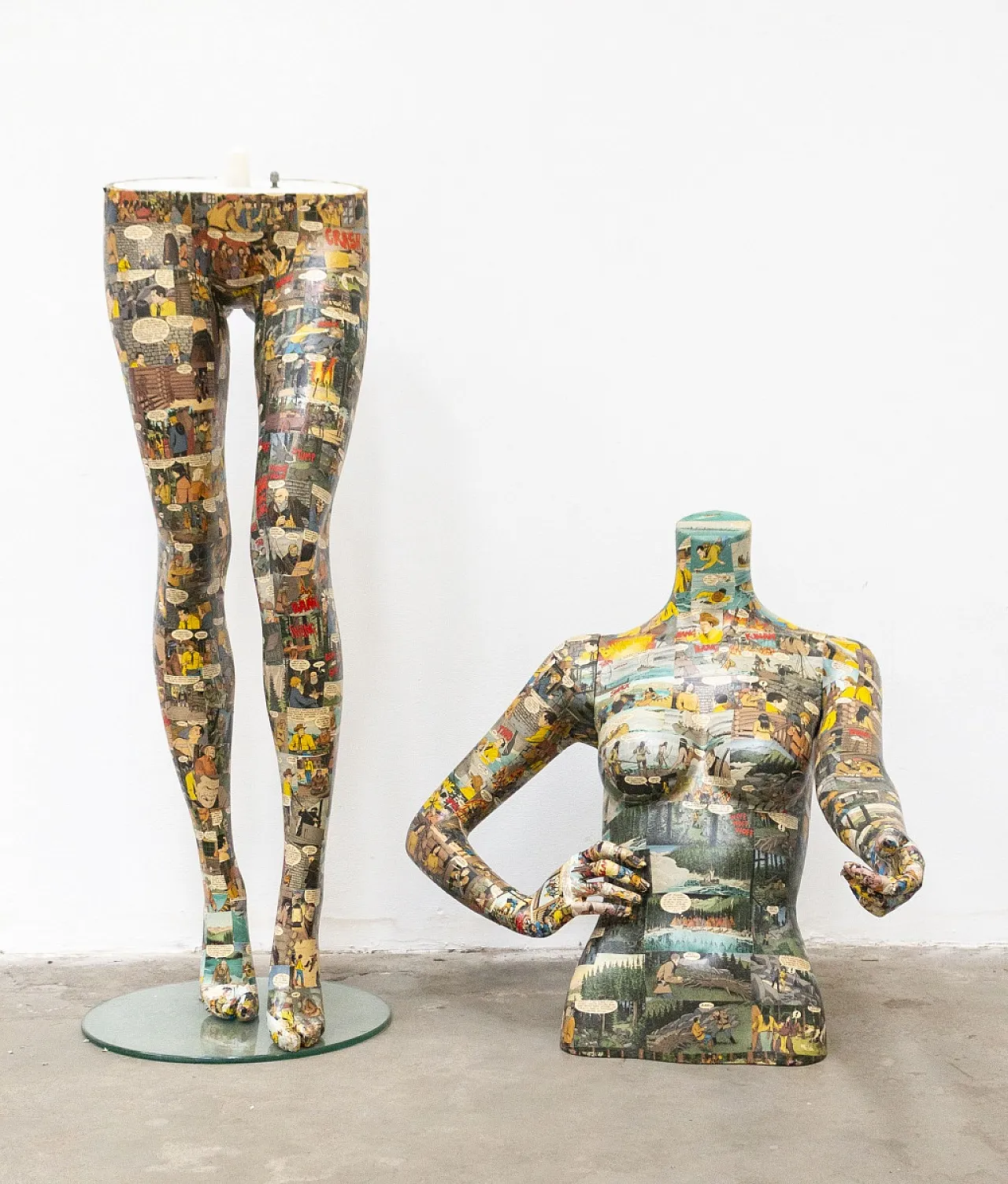 Manichino femminile artistico, anni ’80 14