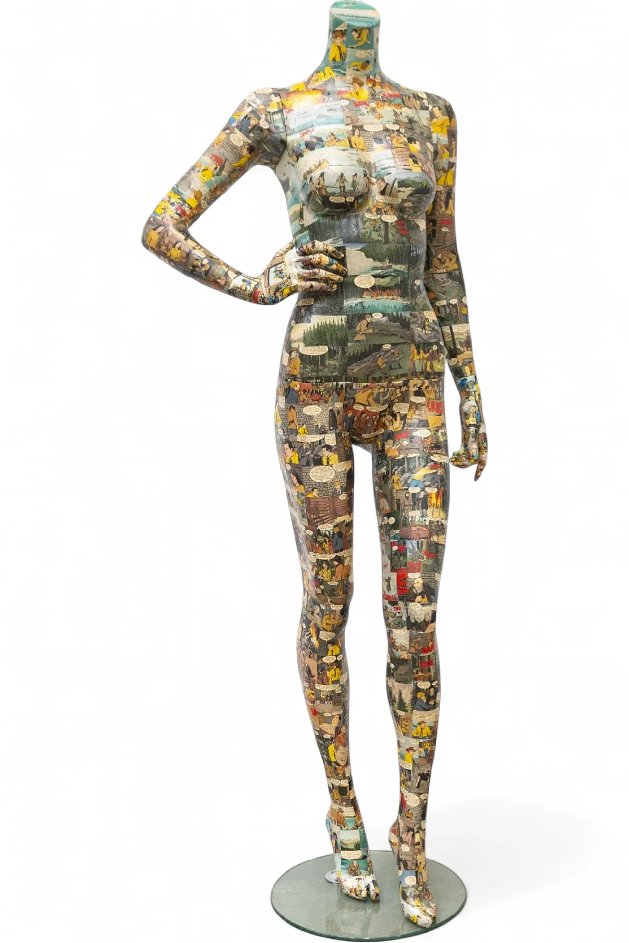 Manichino femminile artistico, anni ’80 17