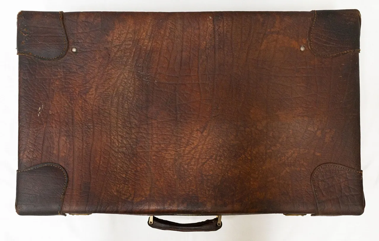 Valigia in pelle di Ginocchio, anni '40 3