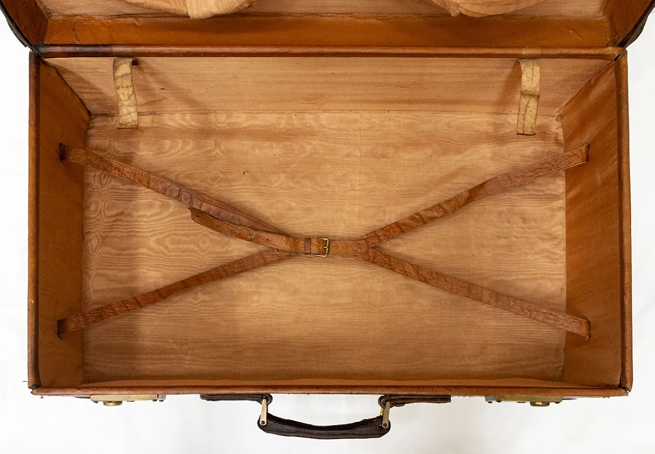 Valigia in pelle di Ginocchio, anni '40 6