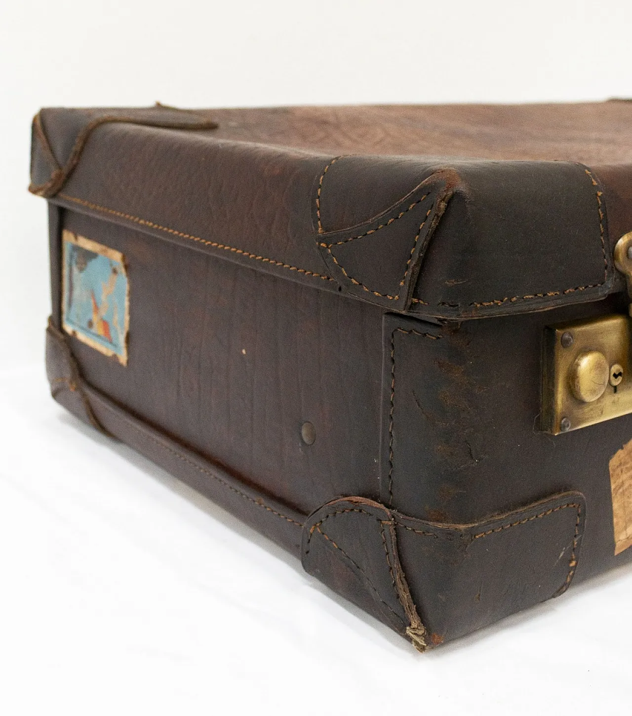 Valigia in pelle di Ginocchio, anni '40 10