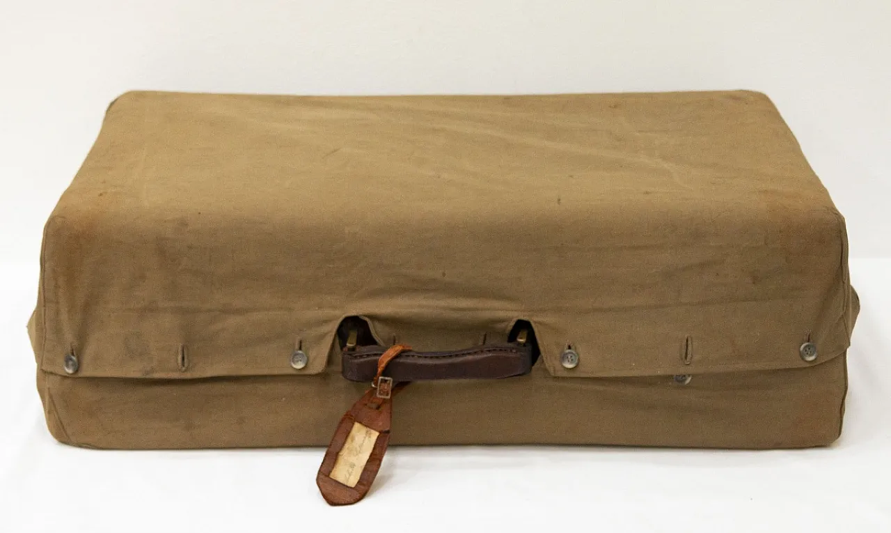 Valigia in pelle di Ginocchio, anni '40 13