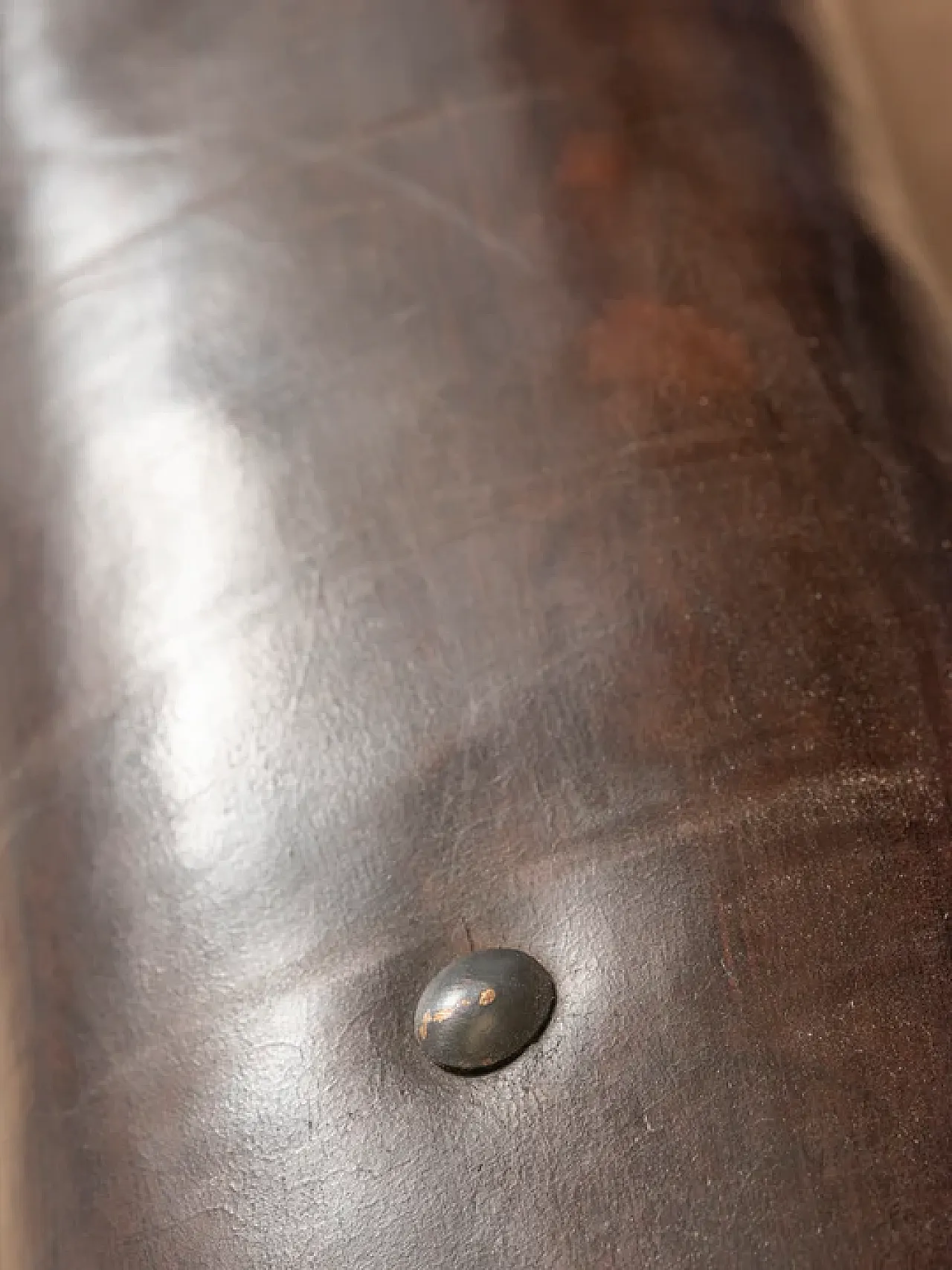 Leather gym bench Bauhaus style, 1920s 9