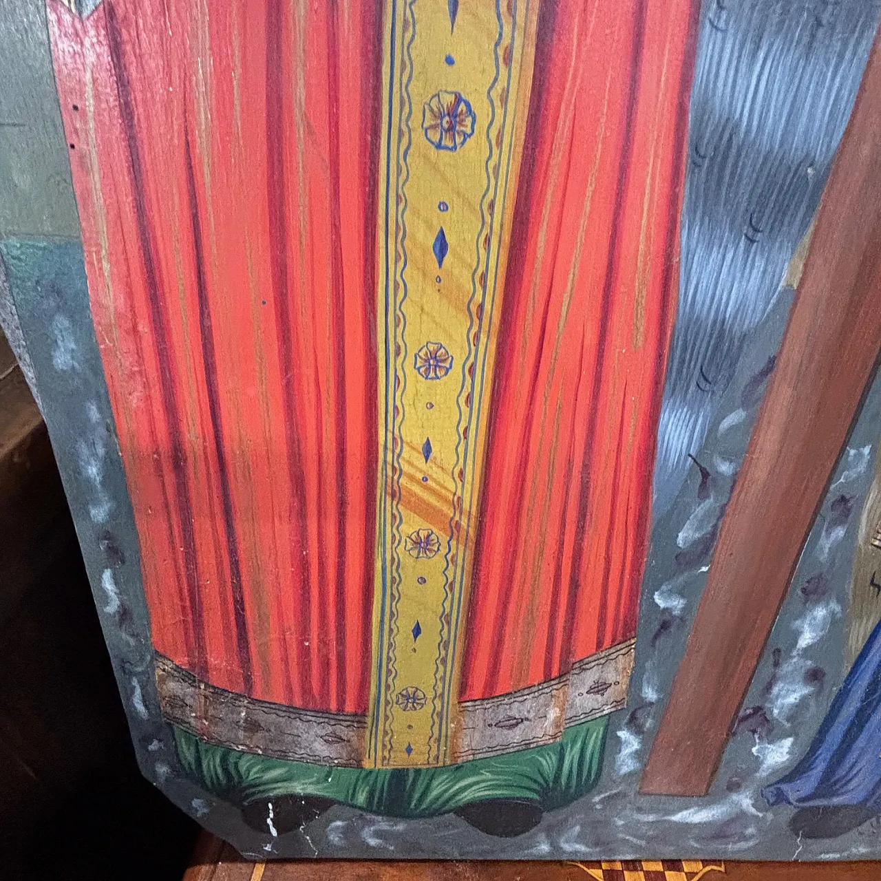 Icon, painted on panel, large Orthodox, 19th century 8