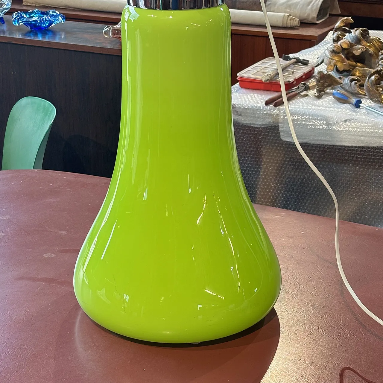 Lampada modello Birillo di Carlo Nason per Mazzega, anni '70 3