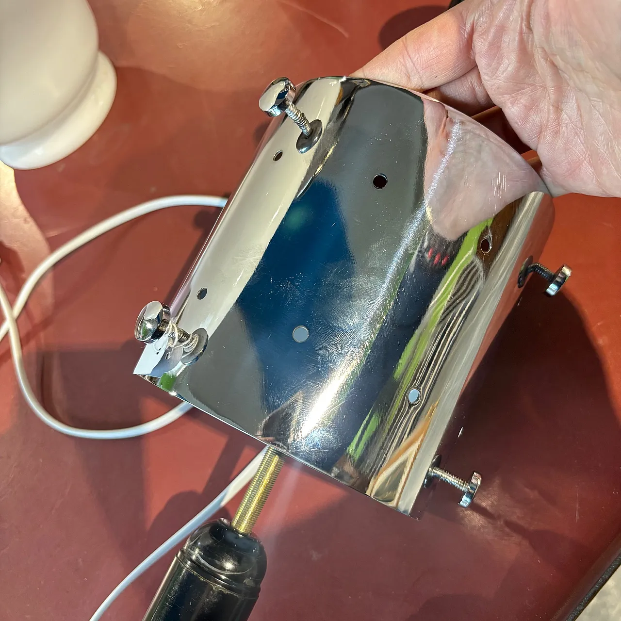 Lampada modello Birillo di Carlo Nason per Mazzega, anni '70 12