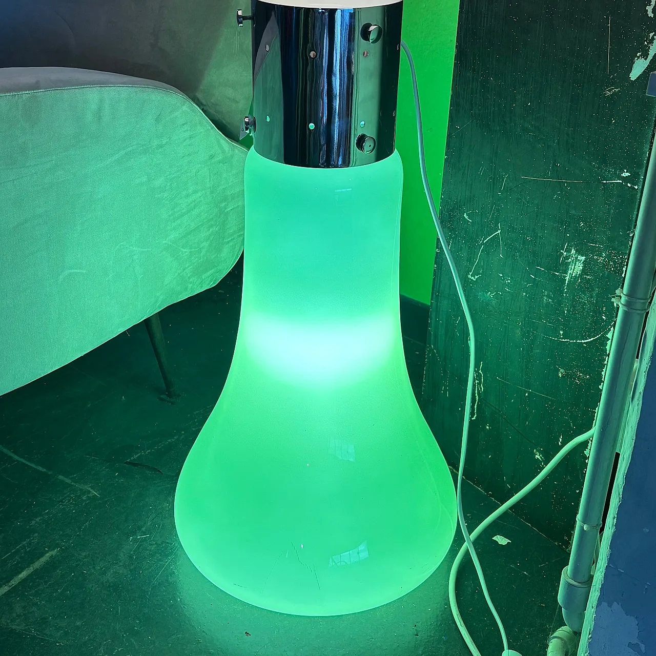 Lampada modello Birillo di Carlo Nason per Mazzega, anni '70 15