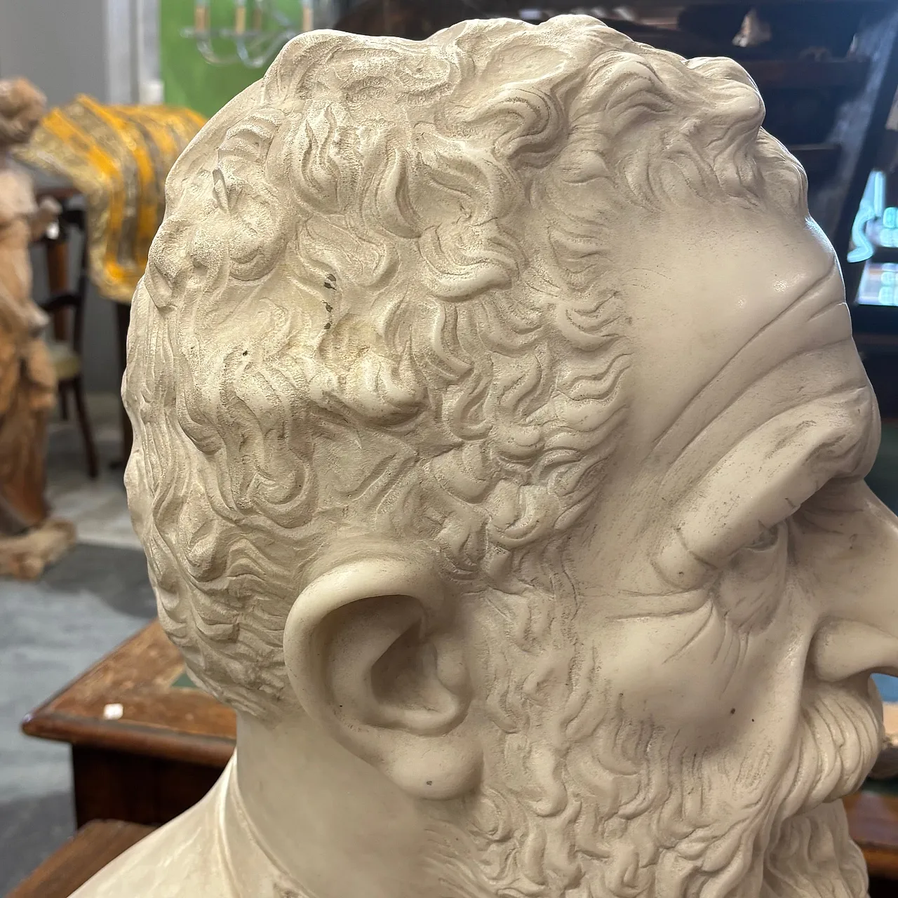 Carrara marble sculpture, signed Guido Galetti, 1948 11