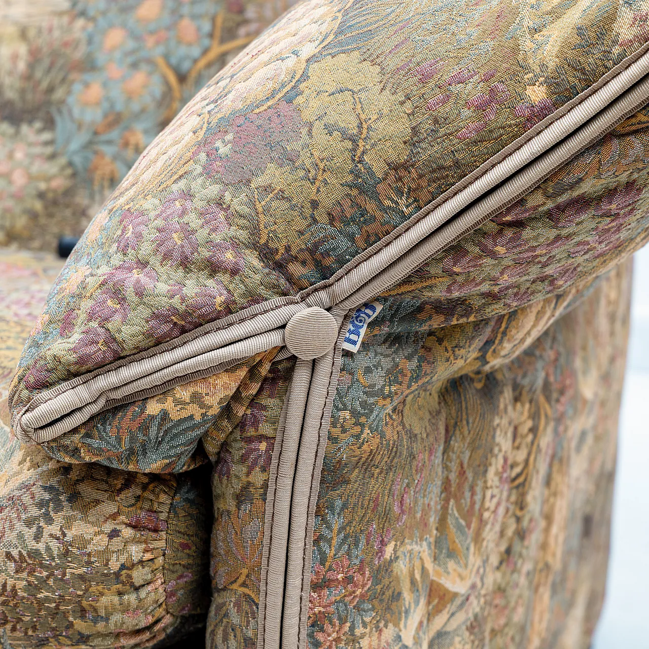 Pair of armchairs Le stelle di Mario Bellini per B&B, 70s 8