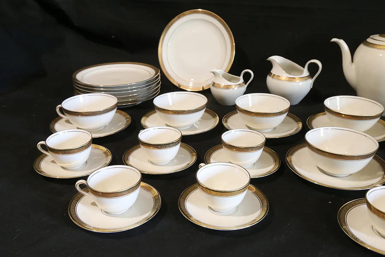 Servizio tè in porcellana di Seltmann Weiden u.s. zone 1946 - 1949 4