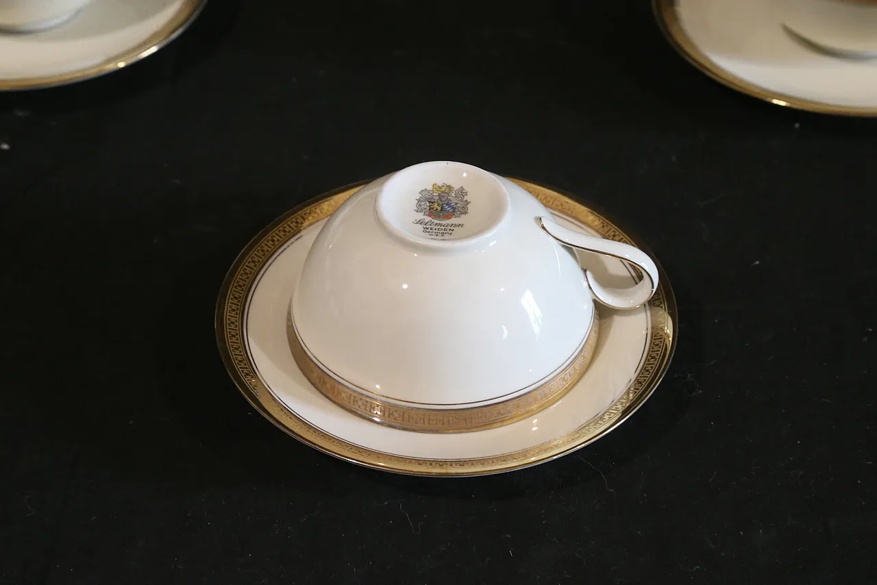 Servizio tè in porcellana di Seltmann Weiden u.s. zone 1946 - 1949 18