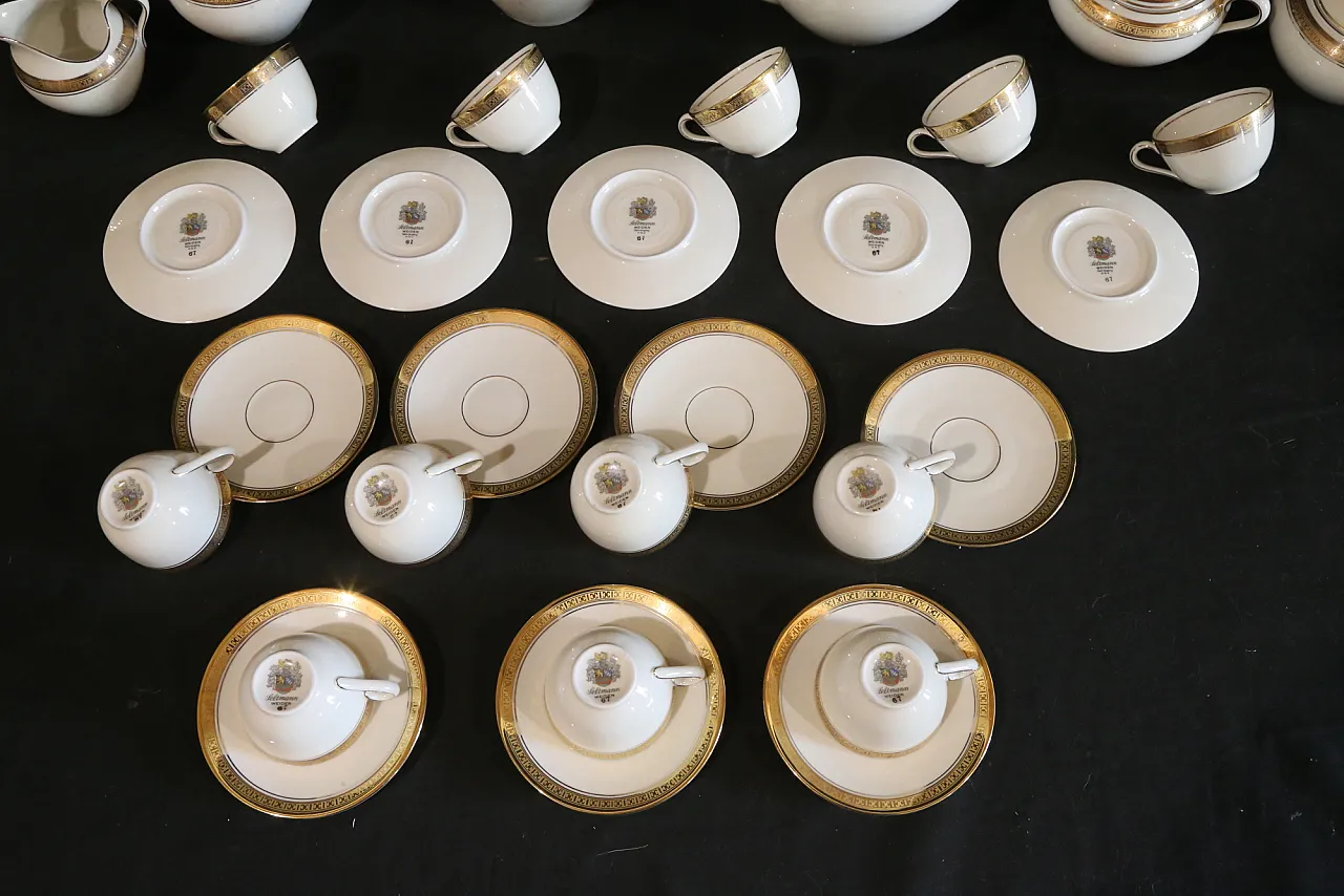 Servizio tè in porcellana di Seltmann Weiden u.s. zone 1946 - 1949 22