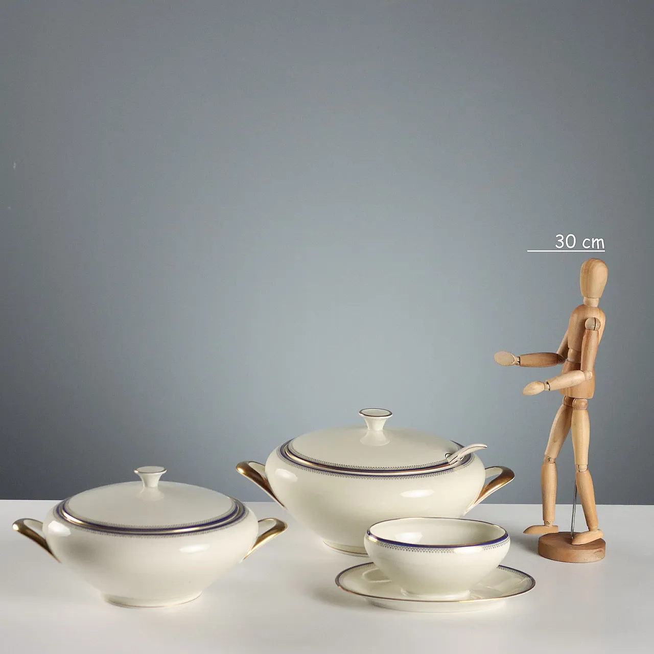 Servizio di piatti in ceramica, '900 2