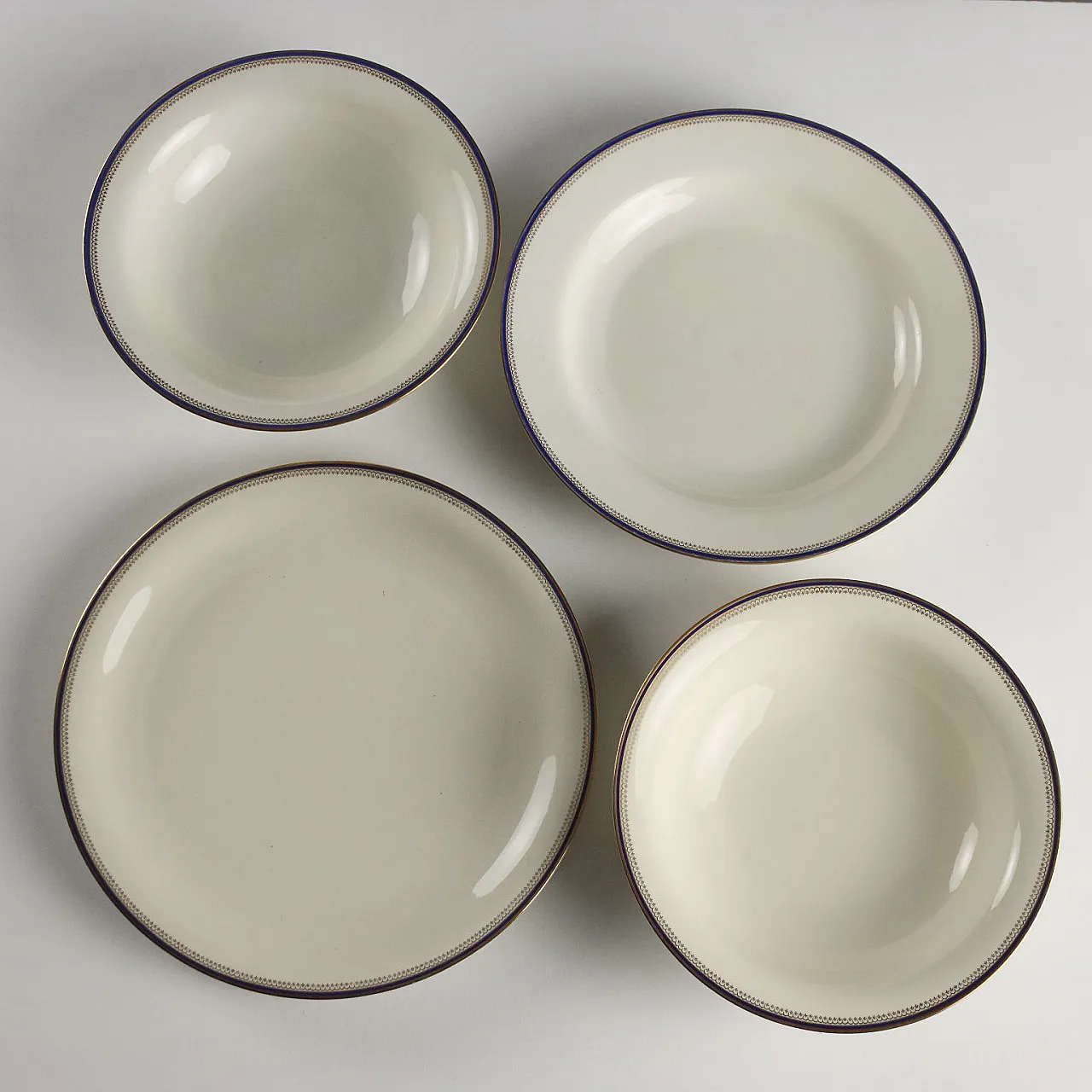 Servizio di piatti in ceramica, '900 8