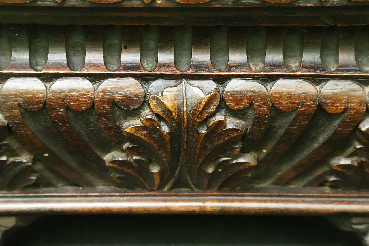 Urn box chest neo-renaissance mahogany, 19th century 13