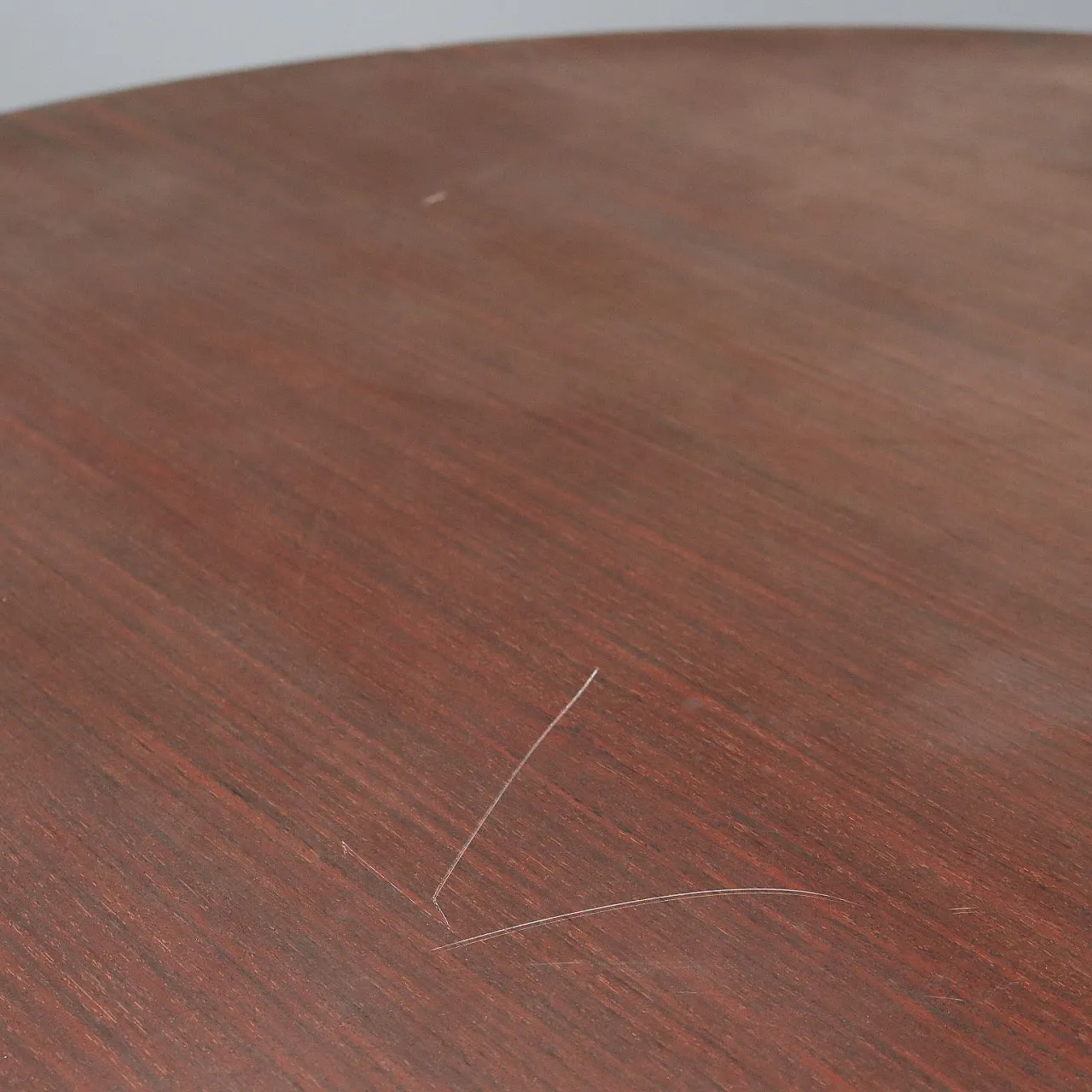 Tavolo da pranzo in legno impiallacciato esotico, '900 6