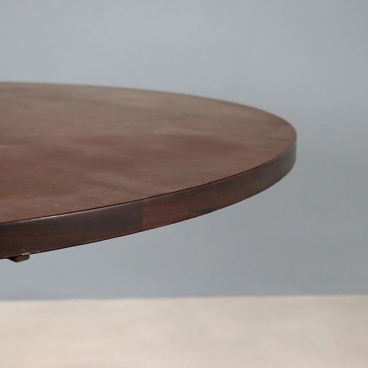 Tavolo da pranzo in legno impiallacciato esotico, '900 7