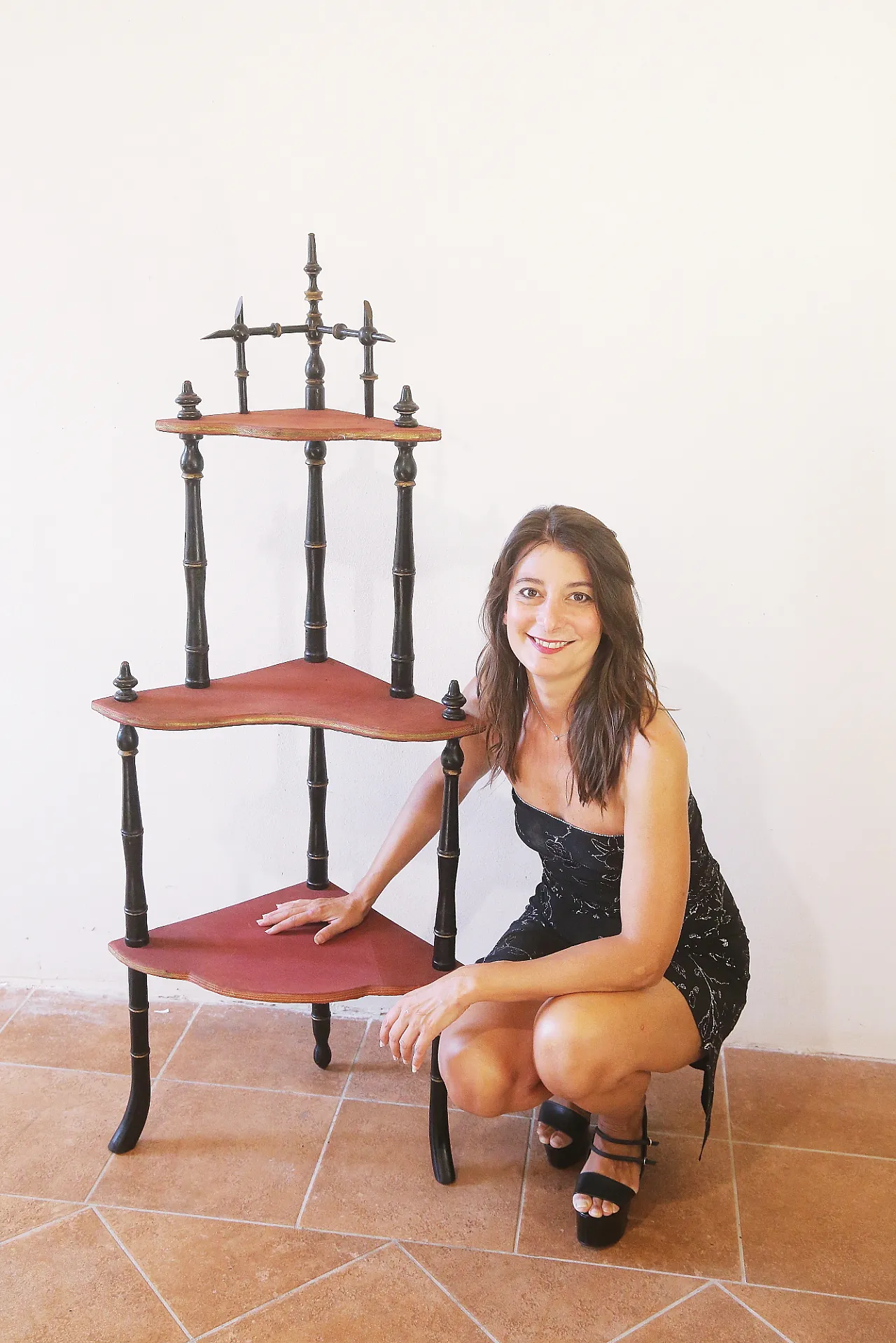 French Napoleon III corner etagere, 19th century | intOndo