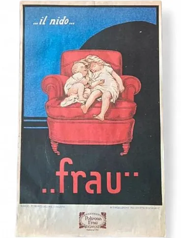 Manifesto Il nido di Poltrona Frau, anni '90