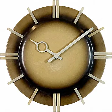 Industrial Office Wall Clock from Pragotron, 1970s