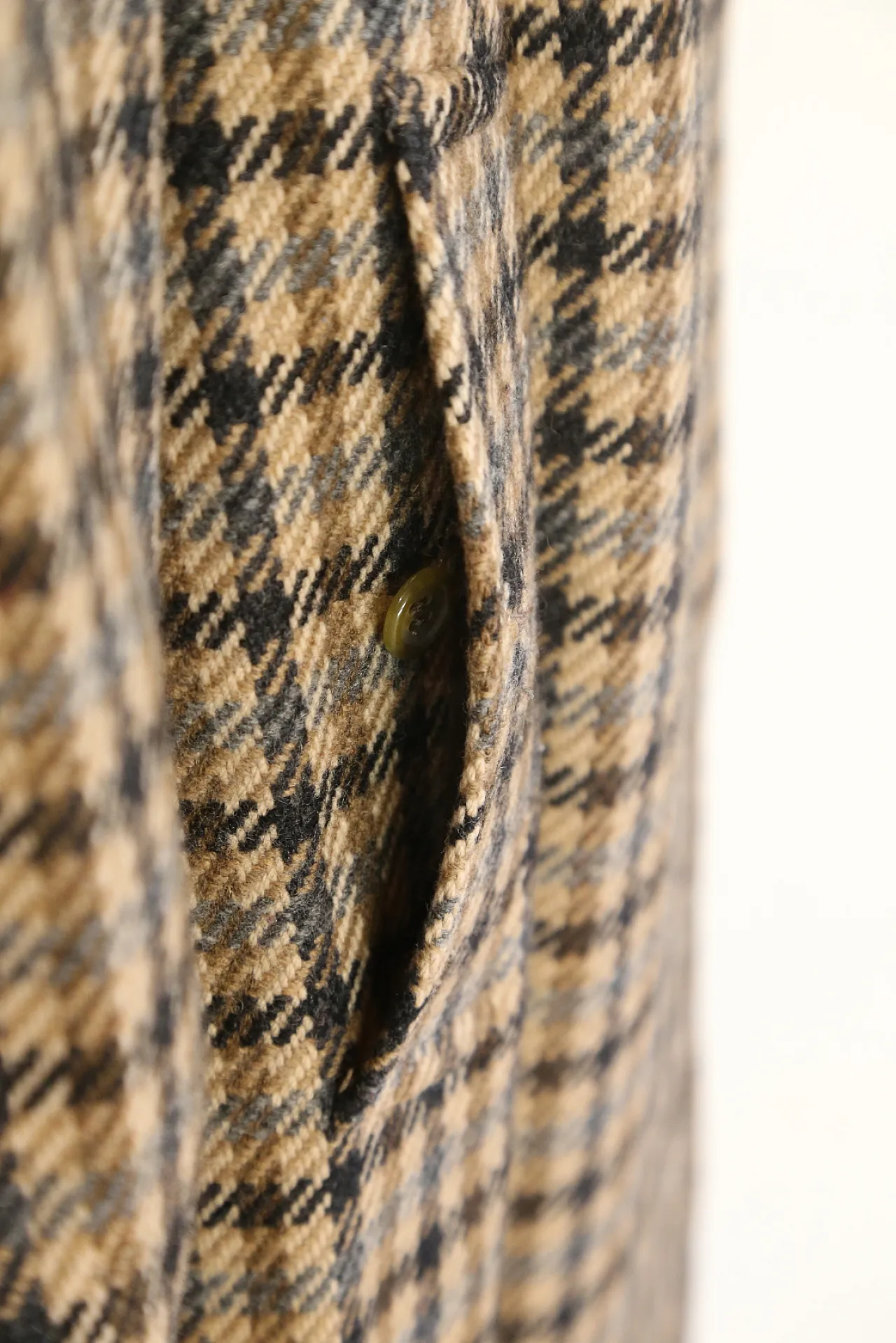 Cappotto Burberry's donna lana Scottish Saxon, anni '90 10