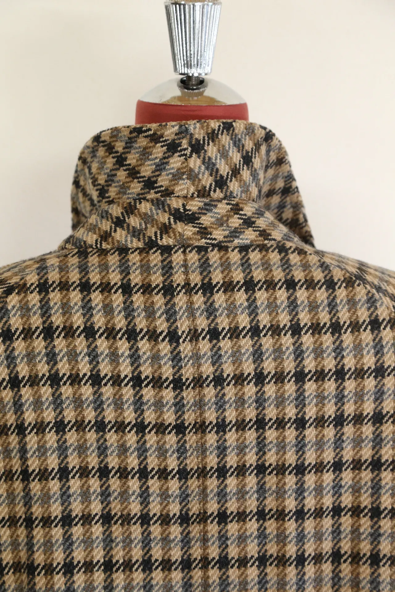 Cappotto Burberry's donna lana Scottish Saxon, anni '90 13