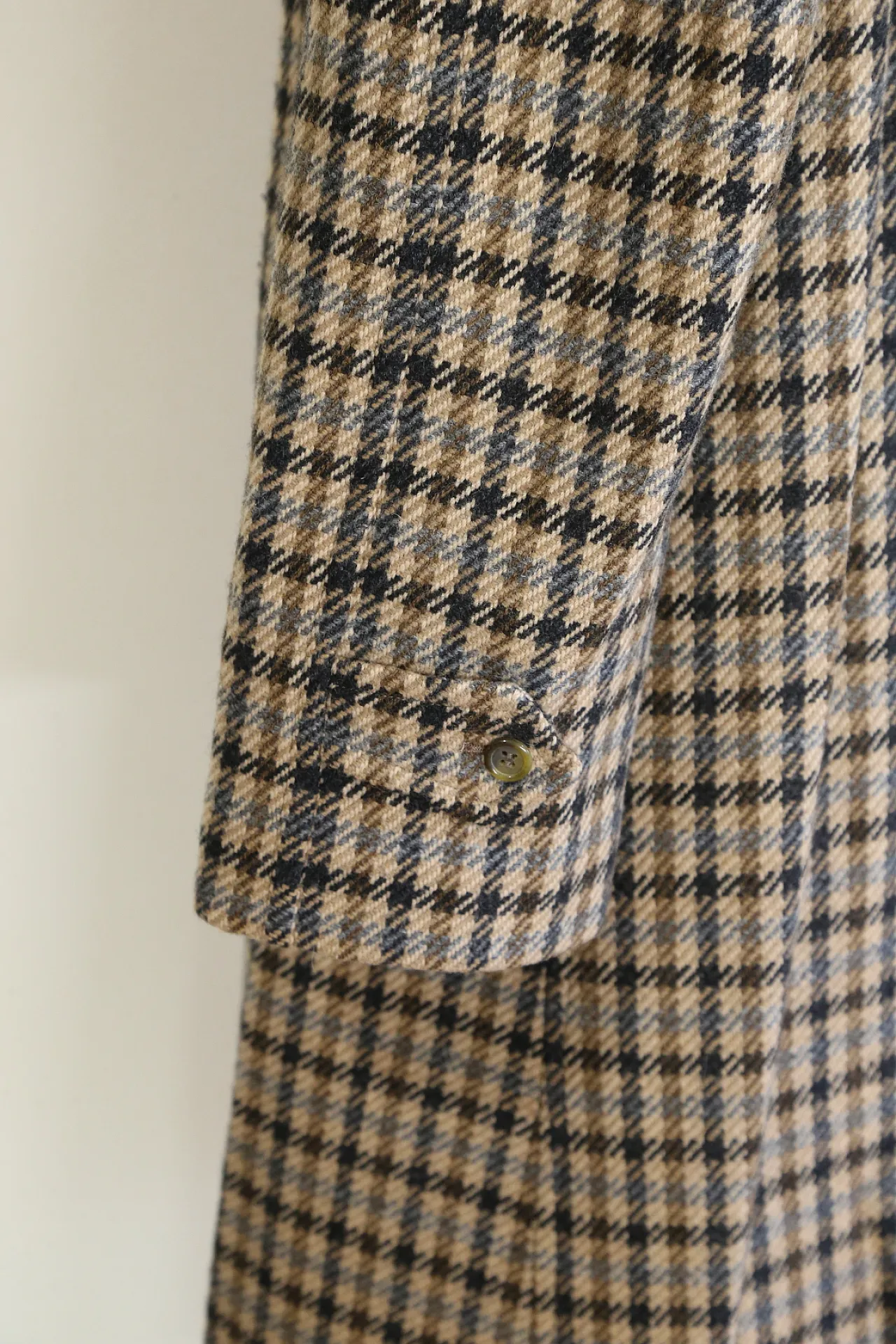 Cappotto Burberry's donna lana Scottish Saxon, anni '90 15