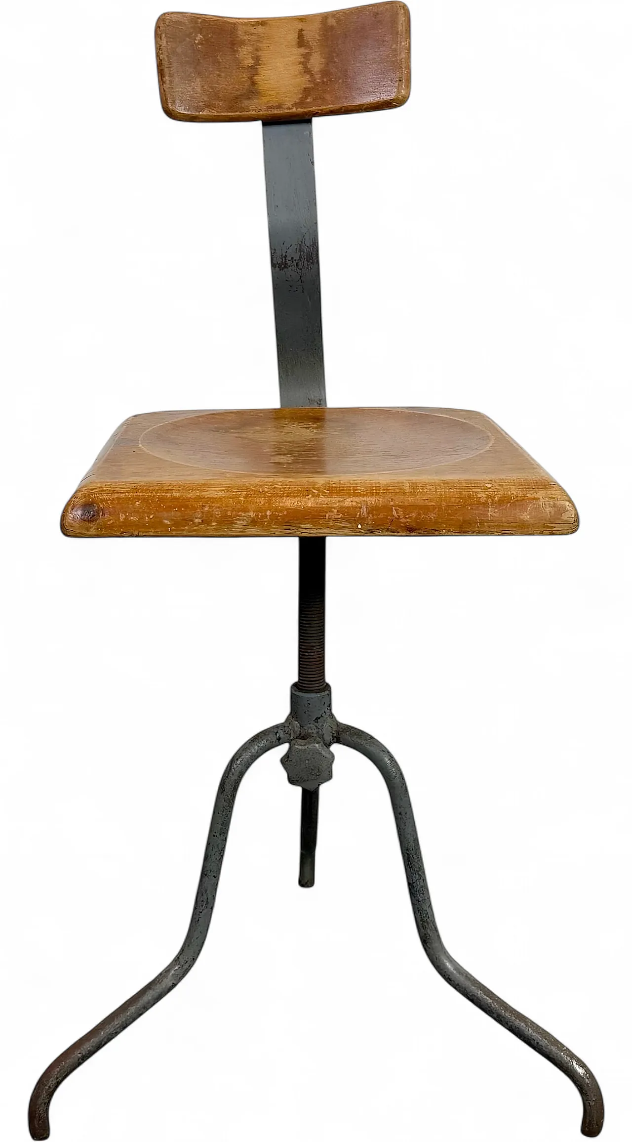 Industrial Factory Swivel Chair, 1950s 16