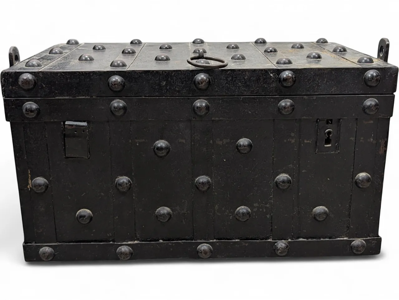 Iron armored chest, early 20th century 17