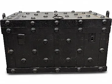 Iron armored chest, early 20th century
