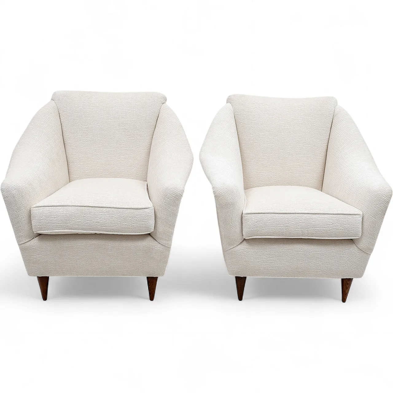 Coppia di poltrone di Ico Parisi per Ariberto Colombo, anni '50 13