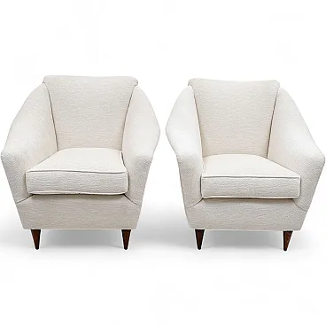 Coppia di poltrone di Ico Parisi per Ariberto Colombo, anni '50