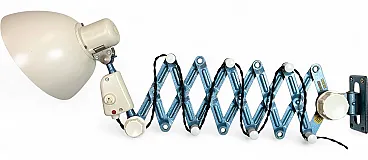 Industrial East German Scissor Lamp from Reif Dresden, 1950s