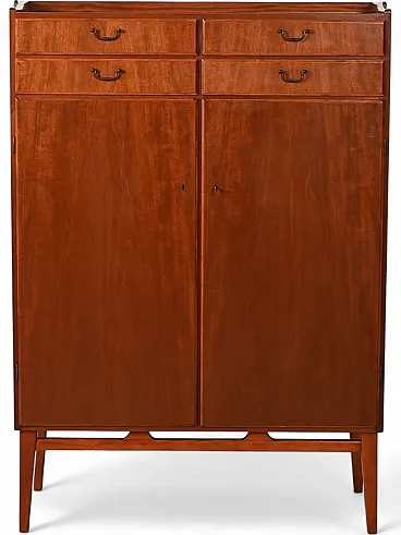 Scandinavian mahogany cabinet, 1950s